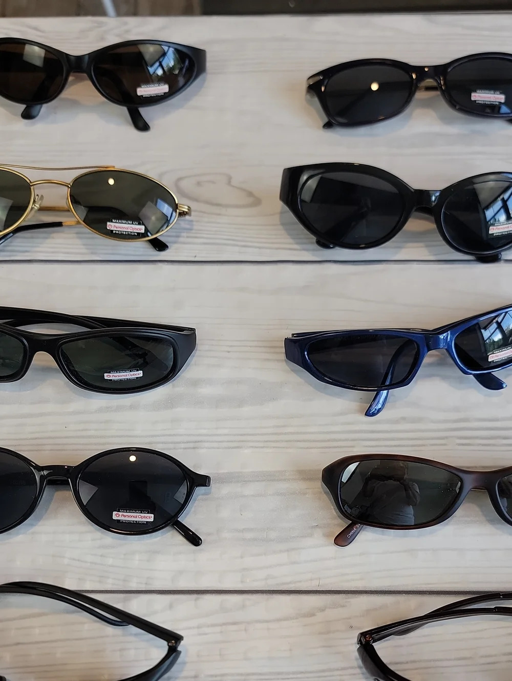 Sunglasses Lot Womens Assorted 21 Items - Black, Brown, Blue NWOT